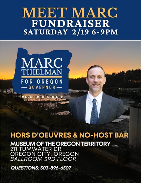 Museum of the Oregon Territory Fundraiser | Marc Thielman for Oregon Governor